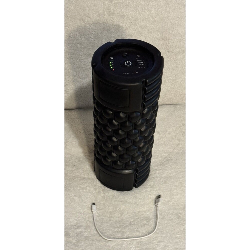 Vibrating Foam Roller-5 Speed-Charging Chord included-Fitness Junction